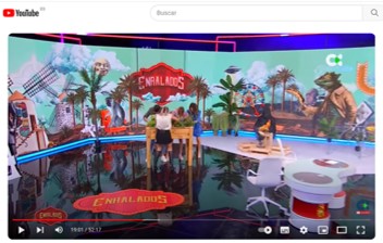Television Canaria. Ekohood mesa de cultivo